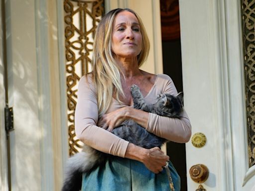 Sarah Jessica Parker Makes Cat Lady Look Chic in Maison Margiela