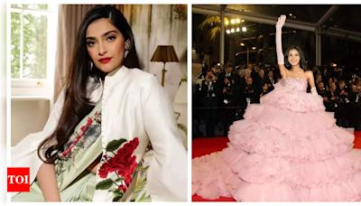 Sonam Kapoor cheers for Nancy Tyagi who made her own dress for Cannes 2024: 'The sweetest moment I've seen on the red carpet' | - Times of India