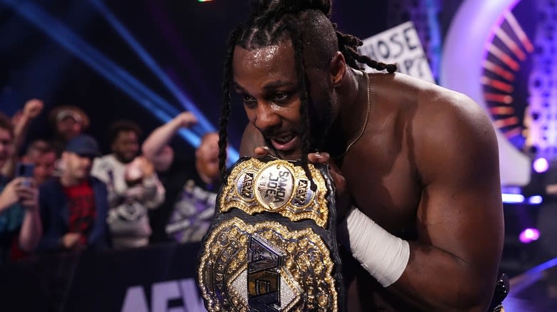 R-Truth Reacts To Swerve Strickland Winning The AEW World Title At Dynasty - PWMania - Wrestling News