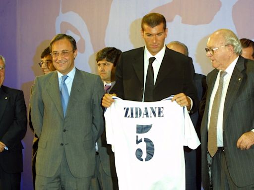 Zidane: 23 años desde su presentación galáctica