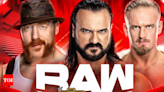 WWE Raw Results: Winners, Grades, Reaction, Highlights | WWE News - Times of India