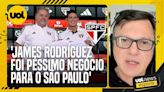 'JAMES RODRÍGUEZ FOI UM PÉSSIMO NEGÓCIO PARA O SÃO PAULO', MAURO CEZAR DETONA EXPLICAÇÃO DE CASARES