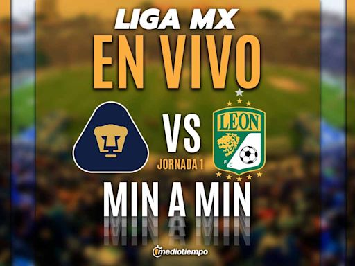 Pumas vs León EN VIVO. Transmisión ONLINE Liga MX Jornada 1 2024