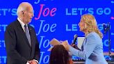 Cringe moment Jill congratulates Joe, 81, ‘like a child’ after debate