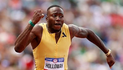 Holloway makes Olympics with 110 hurdles win as Lyles, Richardson roll on