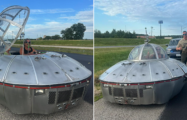Missouri deputies pull over vehicle resembling a UFO: 'Out of this world'