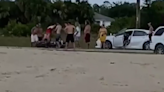 Caught on Camera: Family 'sucker-punched' in Lehigh Acres brawl