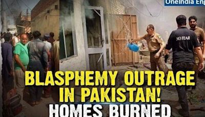Pakistan Mob Burns Homes and Attacks Christians Over Quran Desecration Allegation| Watch!