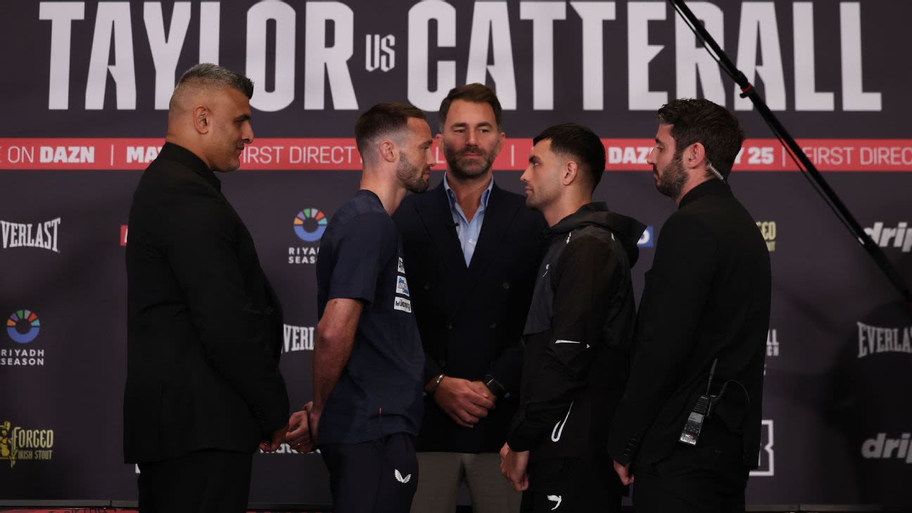 'Careers are on the line' in long-awaited Catterall-Taylor rematch