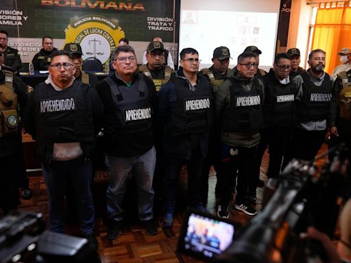 17 arrested in Bolivia over links to failed coup