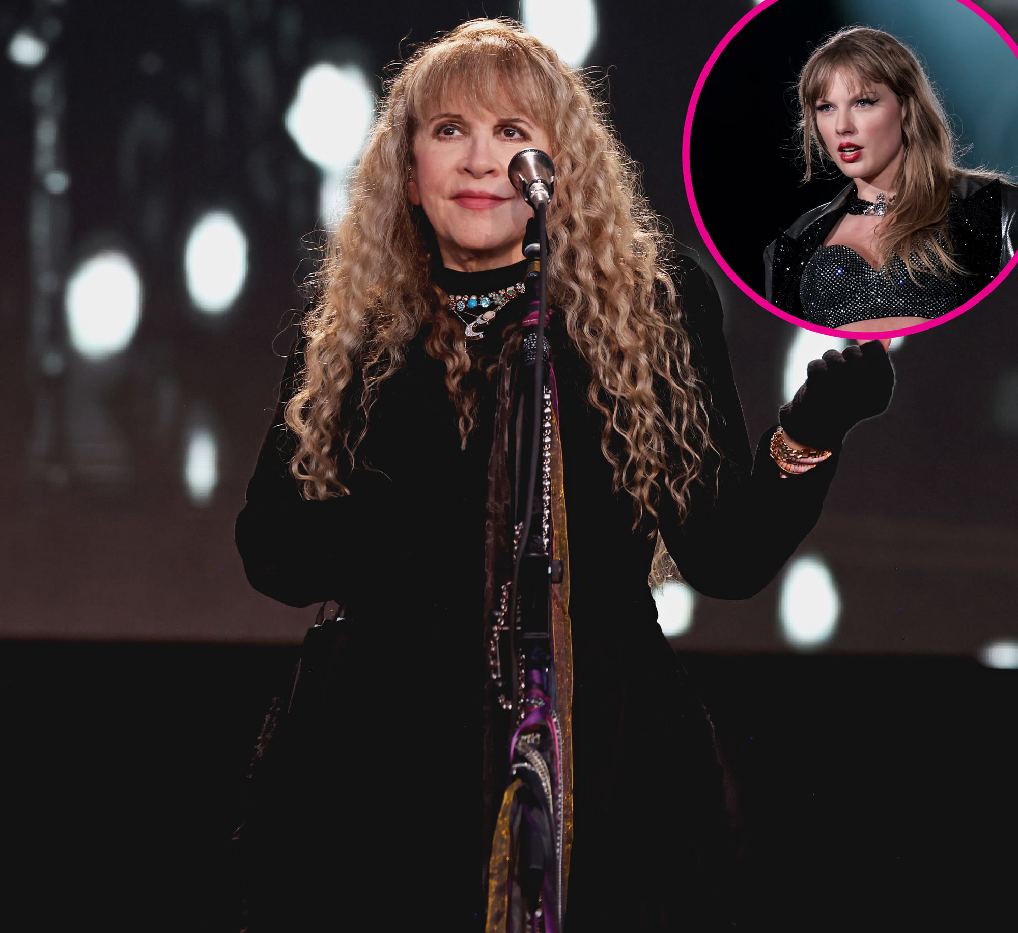 Taylor Swift Fans Notice Stevie Nicks Rocking ‘The Tortured Poets Department’ Bracelet on Stage