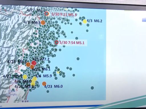 今早搖兩次！氣象署研判「都是0403餘震」：南北應力調整