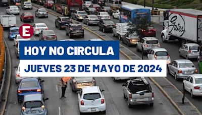 Doble Hoy No Circula para el 23 de mayo de 2024 por contingencia en CDMX y Edomex