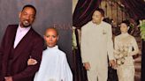 Take a look back at Jada Pinkett Smith and Will Smith's coordinating, all-white wedding outfits