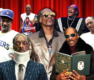 Snoop Dogg's Olympics gig is one of his many unlikely and bizarre 'side quests'