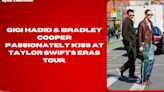 Gigi Hadid & Bradley Cooper passionately kiss at Taylor Swift's Eras Tour.