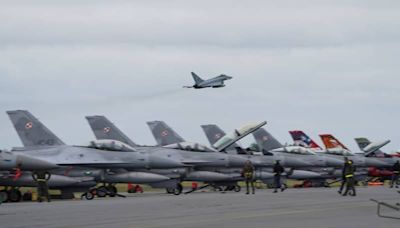 NATO air training exercise starts over northern Germany