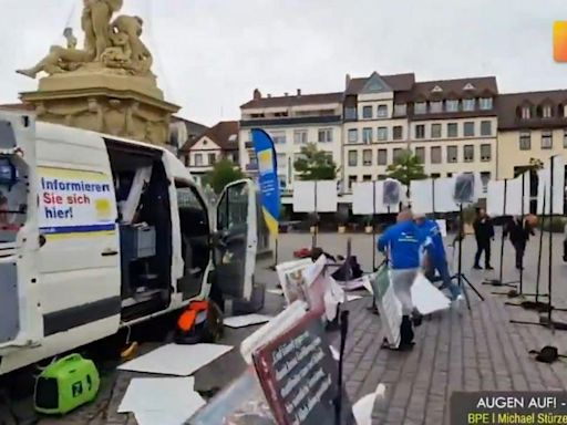 Ataque terrorista en Alemania: político conservador fue atacado con arma blanca en cuello