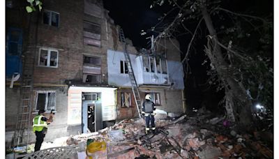 3 Killed After Russia Strikes Residential Building In Ukraine's Kharkiv