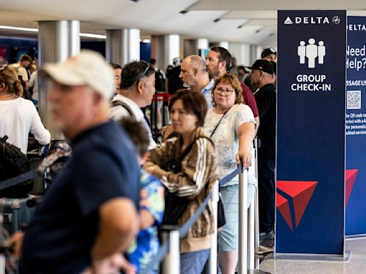 Delta cancels hundreds more flights as recovery from global CrowdStrike-Microsoft outage lags