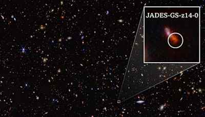 Cómo detectó el telescopio espacial James Webb la galaxia más cercana al origen del universo