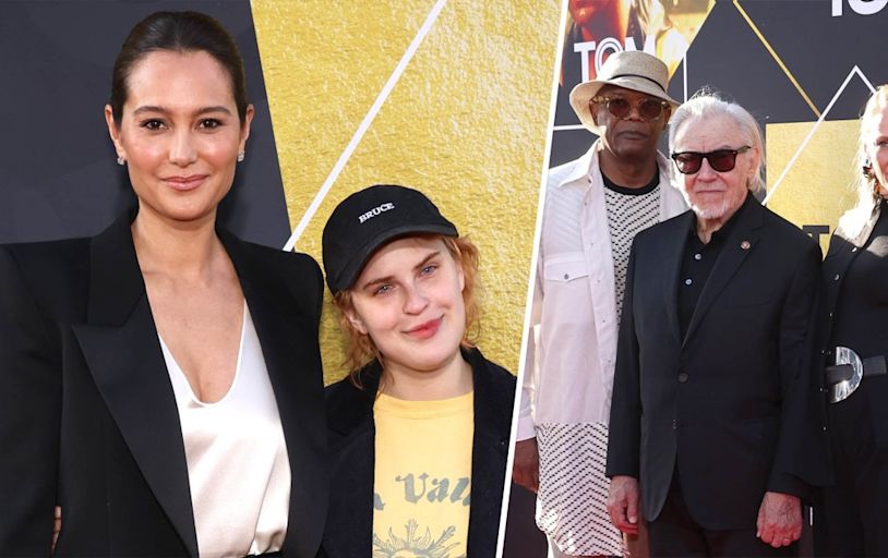 Emma Heming Willis and Tallulah Willis attend ‘Pulp Fiction’ screening with Bruce Willis’ co-stars