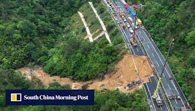 Death toll rises to 24 after highway collapses in China’s Guangdong province