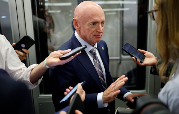 Is Sen. Mark Kelly in or out of Harris VP search? Posts on X stir intrigue