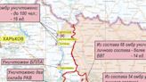 Los mapas con los que Rusia reconoce la rápida retirada de sus tropas en Ucrania