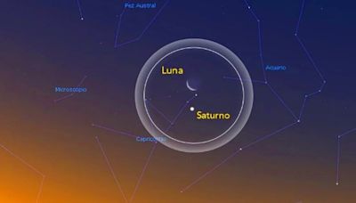 Cuándo y dónde ver en México el increíble fenómeno astronómico entre la Luna y Saturno