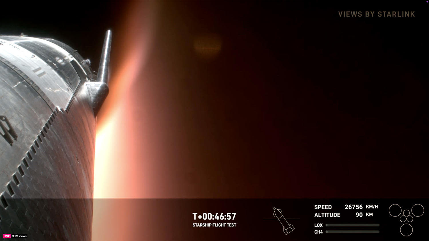 SpaceX's Super Heavy-Starship rocket launches on "epic" test flight