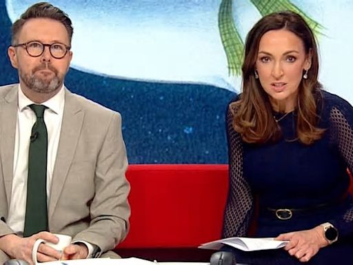 BBC Breakfast's Sally Nugent is forced to apologise after guest swears live on air in awkward blunder