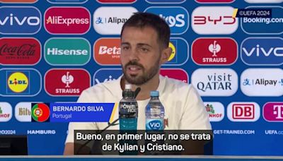 Bernardo Silva: "Mbappé está a mitad de su carrera y Cristiano es de los mejores de la historia" - MarcaTV