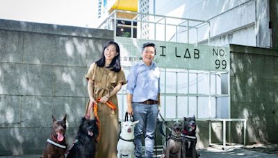 引進青創力量！心輔犬「戚風」進入新北市府 照顧員工身心健康