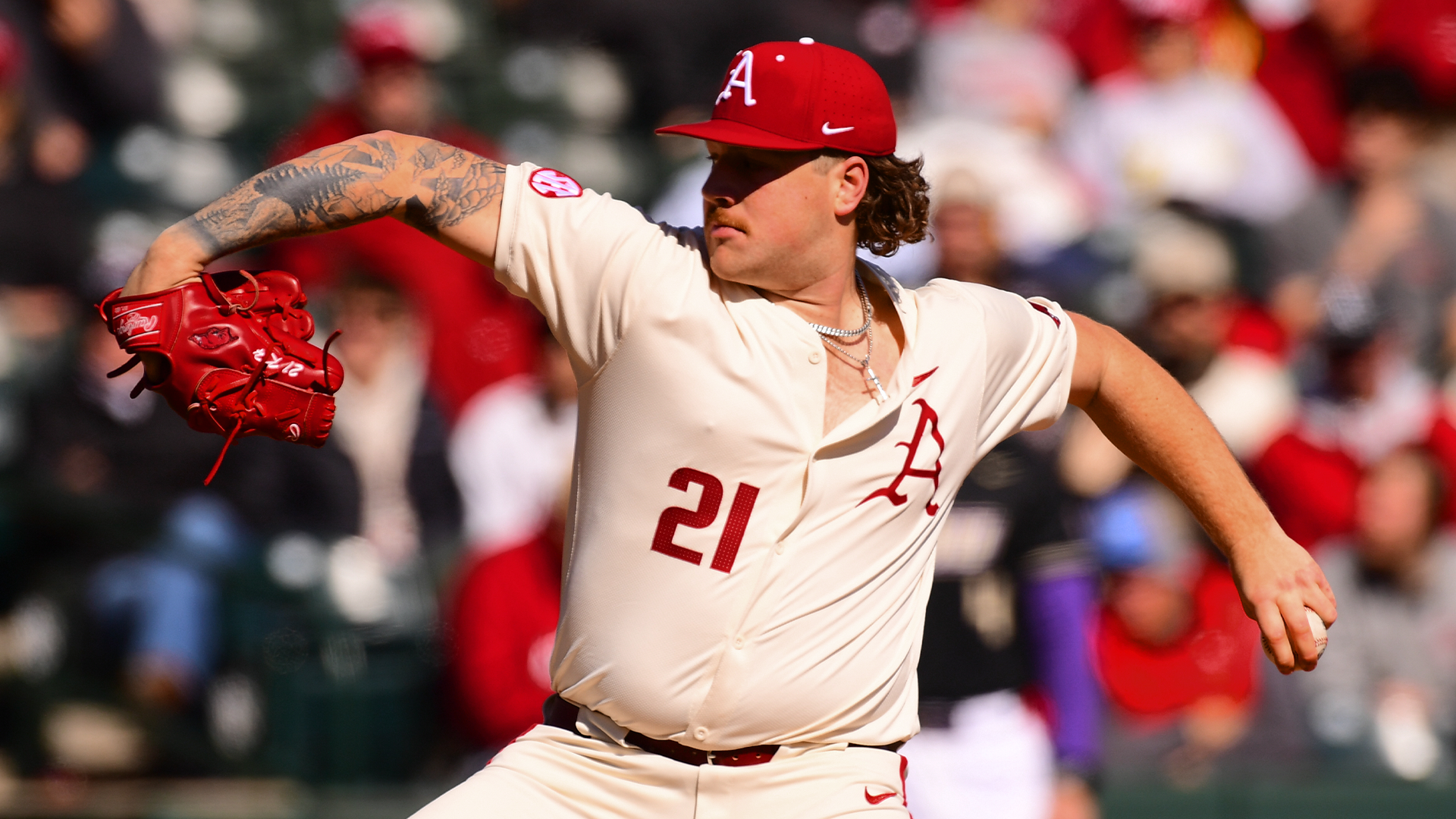 Dave Van Horn says Mason Molina will miss Arkansas-Florida weekend series