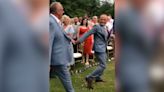 Father of the bride stops the wedding to do something completely unexpected