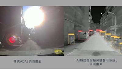 經濟部支持開發「AI熱成像AR-HUD智慧駕駛警示系統」 解決逆光與濃霧行車安全隱患