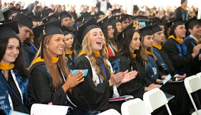 Salve graduates largest class ever with a message of mercy and service