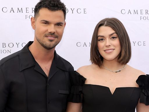 Taylor Lautner 'Super Protective' of Wife Tay After Entering the Spotlight (Exclusive)