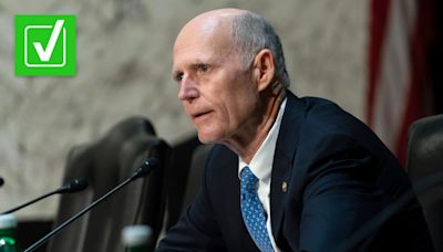 Yes, Sen. Rick Scott said he will 'always protect IVF' after voting against IVF bill