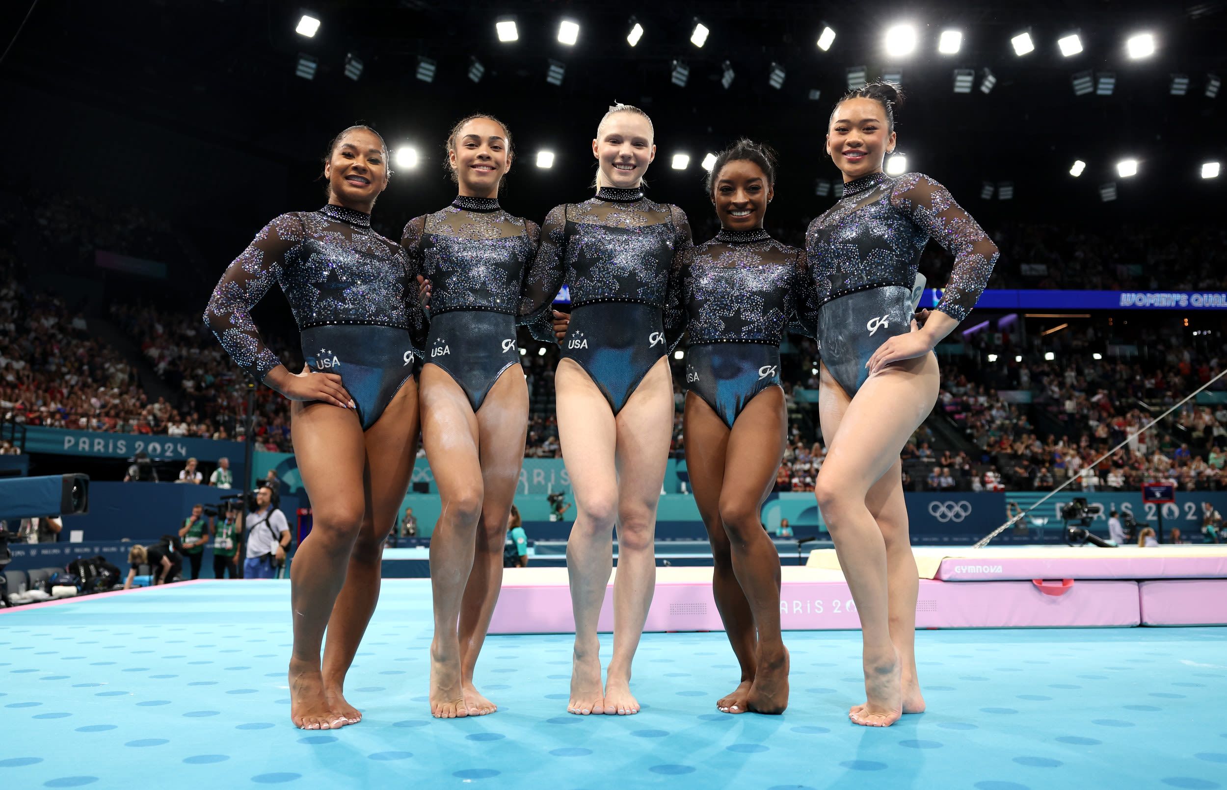 Suni Lee Qualifies for All-Around Final as Jade Carey Struggles with Illnes