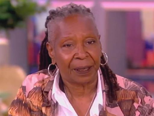 Whoopi Goldberg spits in disgust after accidentally saying 'Trump'