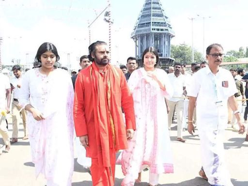 Pawan Kalyan Concludes 11-Day Deeksha with Prayers at Tirumala Temple | Vijayawada News - Times of India