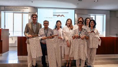 Silbon diseña y dona 1.340 pijamas para el área infantil del hospital La Paz en Madrid
