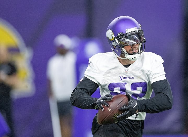 'I like the action.' Smith denies he's on retirement tour with Vikings
