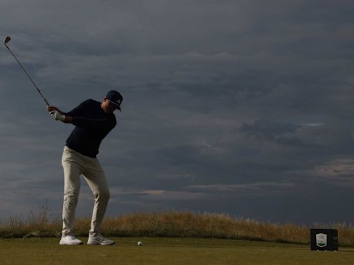 A struggling golfer watched Ludvig Aberg — then shot the course record