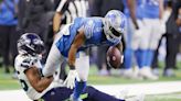 Lions RB David Montgomery carted off with thigh injury vs. Seahawks, could be out 'a couple weeks'