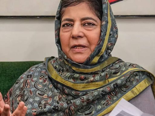 Relieved that Sheikh Abdul Engineer Rashid has been granted permission to take oath as MP: Mehbooba Mufti