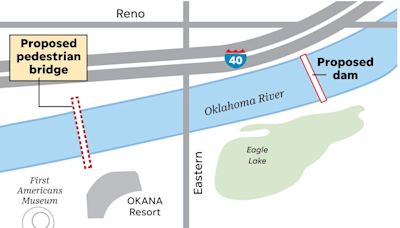 OKANA Resort updates: City begins work on Oklahoma River pedestrian bridge