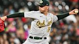 A's Newcomb picks up win without facing batter